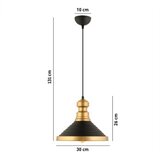 Opviq RT-15 black chandelier | Eponuda.com