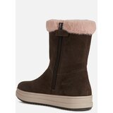 Geox Brown Girls Winter Boots Rebecca WPF - Girls | Shoptok.si