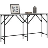  The Living Store Konzolna mizica siva sonoma 140x29x75 cm inženirski les - Konzolna Mizica, (21502318) Cene