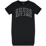 Guess TERRY DRESS Crna Cijene