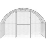 vidaXL Vanjski kokošinjac 3 x 20 x 2 m od pocinčanog čelika | shoptok.hr