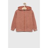 United Colors Of Benetton Otroška mikica rjava barva, s kapuco | Shoptok.si
