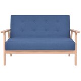  2-dijelna garnitura od tkanine plava | shoptok.hr