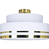  plafonsko svetlo tami 1xE27/60W/230V, prečnik 40 cm, bela/zlatna | Eponuda.com