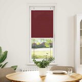  Plisirana zavjesa Bordo crvena 45x150 cm Širina tkanine 44,4 cm Poliester | shoptok.hr