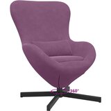  Jajolika fotelja Ljubičasta 63 x 73 x 90 cm Baršun | Shoptok.si