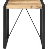  Blagovaonski stol 70 x 70 x 75 cm od masivnog grubog drva manga | shoptok.hr
