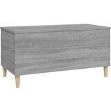 Stolić za kavu siva boja hrasta 90x44 5x45 cm konstruirano drvo | shoptok.hr