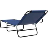  Sklopiva ležaljka za sunčanje Plava 188 x 57 x 86,5 cm | shoptok.hr