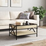 Stolić s beskonačnim LED svjetlima boja hrasta 70x50x38 cm | shoptok.hr