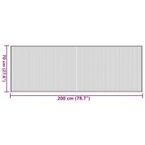  Pravokutni smeđi 70 x 200 cm od bambusa | shoptok.hr