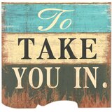  Zidna vješalica za kapute sa 6 kuka "HOME IS" 120 x 40 cm | shoptok.hr