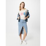 Key Largo Majica 'DARLING' bež / modra / marelica / roza | Shoptok.si