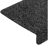  Prostirke za stepenice samoljepljive 15 kom 65x21x4 cm tamnosive pravokutne rubove | shoptok.hr