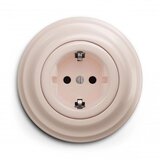  Reblig - Retro kućna utičnica sa okvirom SCHUKO 230V/16A staro-ružičasta | Eponuda.com