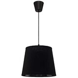  Duolla - luster na sajli SOLO, 1xE27/40W/230V, prečnik 24 cm, crna | Eponuda.com