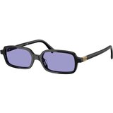Miu Miu MU11ZS 16K01O ONE SIZE (51) Črna/Vijolična Cene