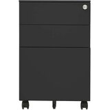 vidaXL Premična omara za dokumente antracitna 39x45x60 cm jeklo | Shoptok.si