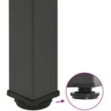  Noge za barski stol 4 kom. antracit 110-112 cm čelik | shoptok.hr