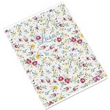 Ambar sveska, linije - lusa, white flowers | ePonuda.com