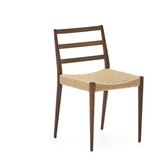 Kave Home Smeđe/u prirodnoj boji blagovaonske stolice u setu 2 kom od punog hrasta Analy – | shoptok.hr