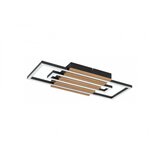 Rabalux plafonjera noxelle led 28W mat crno hrast (71456) | Eponuda.com
