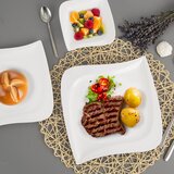Orion Beli porcelanasti krožniki v kompletu 18 ks – | Shoptok.si