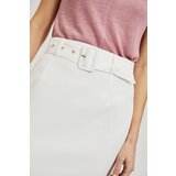 Marisse Women's Skirt L-Sc-4302 Off White | Shoptok.si