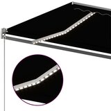 Avtomatska tenda LED + senzor 450x300 cm antracitna, (20728876) | Shoptok.si