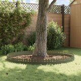 vidaXL Robniki za trato 30 pcs Oljčno zelena 103 x 0,05 x 22 cm Jeklo | Shoptok.si