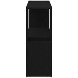  Polica za knjige crni hrast 100x24x63 cm od konstruiranog drveta | shoptok.hr