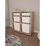Hanah home Multifunkcionalna komoda Carla, 90 x 84 x 30 cm, Orah | Eponuda.ba