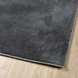 vidaXL Preproga OVIEDO s kratkimi vlakni antracitna 200x200 cm | Shoptok.si