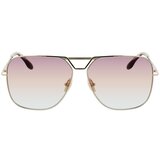 Victoria Beckham Sončna očala VB217S-728 Pozlačena Cene