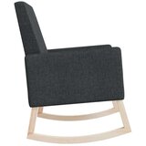  Gugalni stol črno blago, (20702334) | Shoptok.si