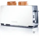 TO91 Toaster Aluminium weiß / Edelstahl glanz