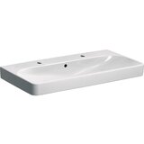 Geberit 500.252.01.1 Smyle Square 90 x 48 cm keramični umivalnik z 2 odprtinama | Shoptok.si