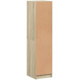  Visoka komoda sa staklenim vratima boja hrasta 35 x 37 x 142 cm | Eponuda.com