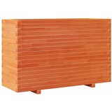  Vrtna sadilica voštano smeđe boje 110x40x72 cm od borovine | Eponuda.com