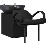  Stolica za šampon Crna 136 x 60 x 92 cm PVC | shoptok.hr