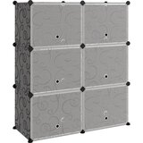 Furnova Stojalo za čevlje črno 84,5x31x93,5 cm PP, (21954761) | Shoptok.si
