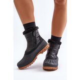 Lee Cooper Women's Fur Insulated Snow Boots LCJ-24-44-2866 Black | Eponuda.ba