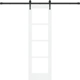  Klizna vrata s hardverskim setom ORKDAL Bijela 61x198.5 cm | shoptok.hr
