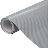 vidaXL Folija za automobil 4D srebrna 100 x 150 cm Cijene