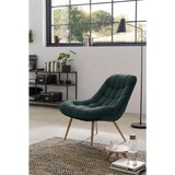 Livetastic XXL FOTELJ, zelena, naravne barve tekstil | Shoptok.si