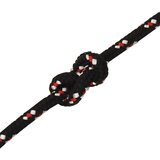 vidaXL Vrv za čoln črna 12 mm 100 m polipropilen | Shoptok.si