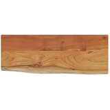 vidaXL Stenska polica 50x20x2,5 cm pravokotna akacija naraven rob | Shoptok.si