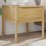 Furnova Mizica za svetilko FLORO vošč. rjava 55x55x54 cm trdna borovina, (21913826) | Shoptok.si