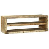 TV ormar s policom Smeđa 100 x 32 x 36 cm Čvrsto drvo manga Cijene