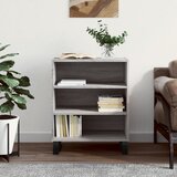 vidaXL Komoda siva sonoma 57x35x70 cm inženirski les Cene